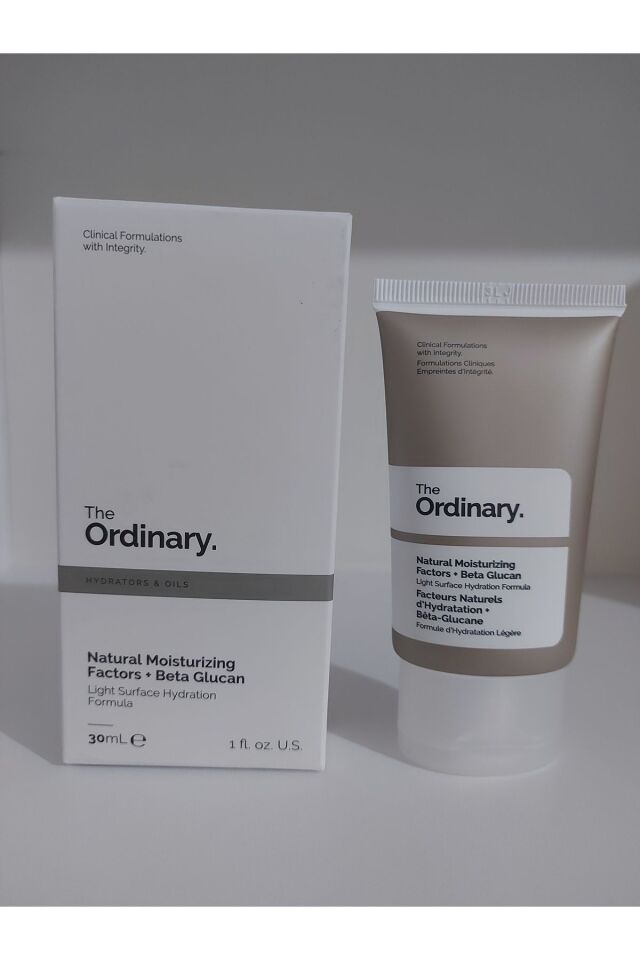 Natural Moisturizing Factors + Beta Glucan 30ml - Hafif Yapılı Jel Nemlendirici