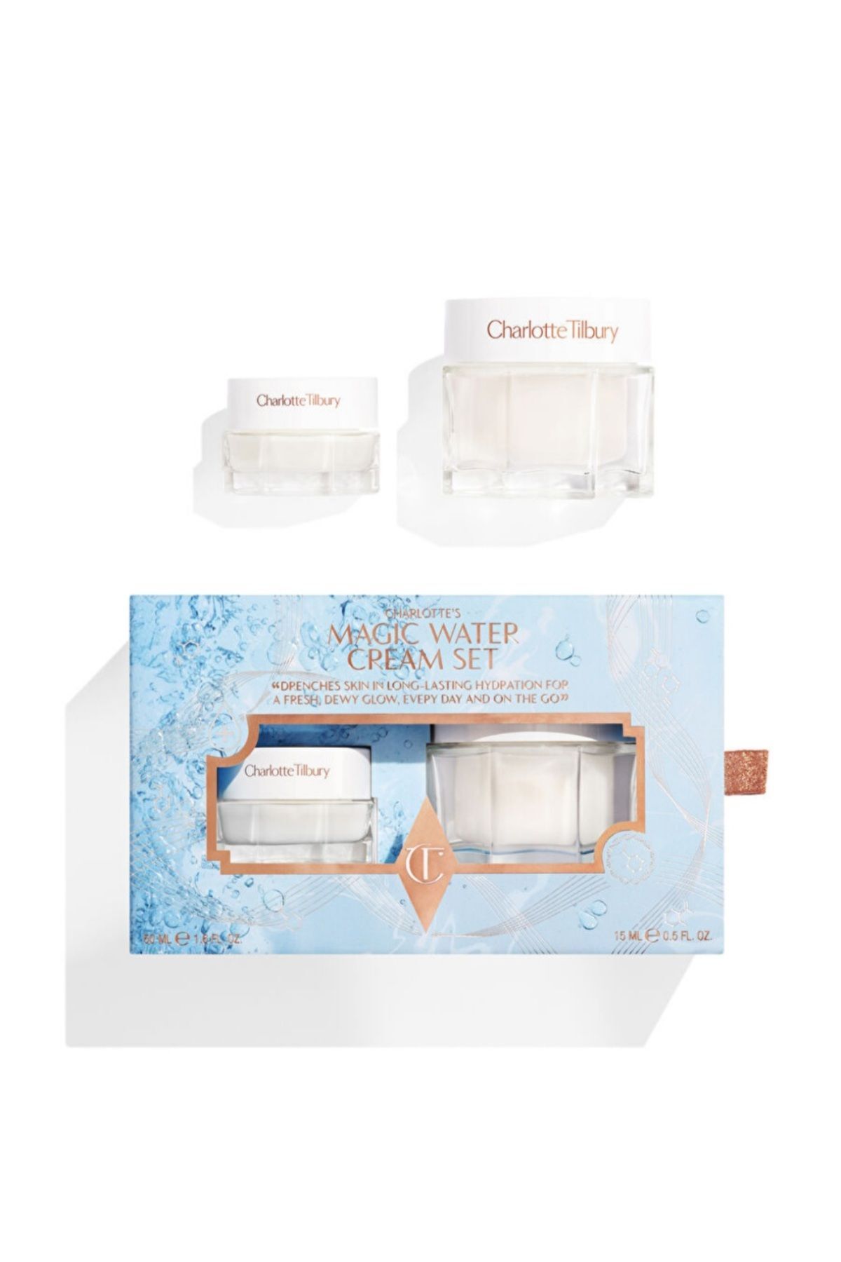 CHARLOTTE’S Magic Water Cream Set - Limited Edition (1x50ml.- 1x15ml.)