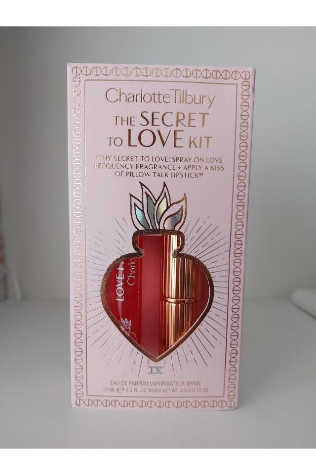THE SECRET TO LOVE KIT LIMITED EDITION FRAGRANCE & LIP KIT (10ml. + 3.5gr.)