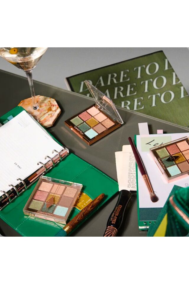 Charlotte's Palette Of Beautifying Eye Trends- Emerald Effect 9g