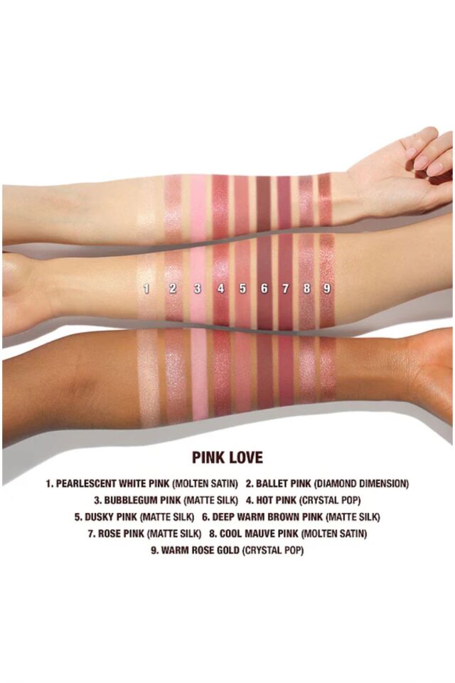 Charlotte's Palette Of Beautifying Eye Trends Pink Love 9g