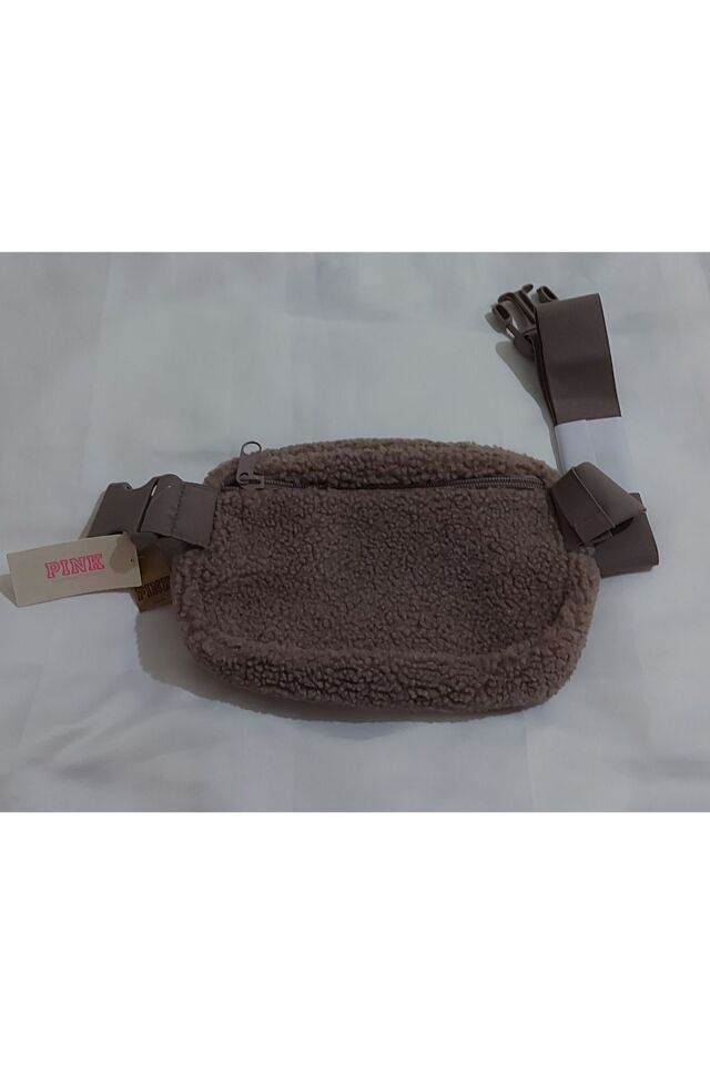 Pink Cozy Polar Bel Çantası