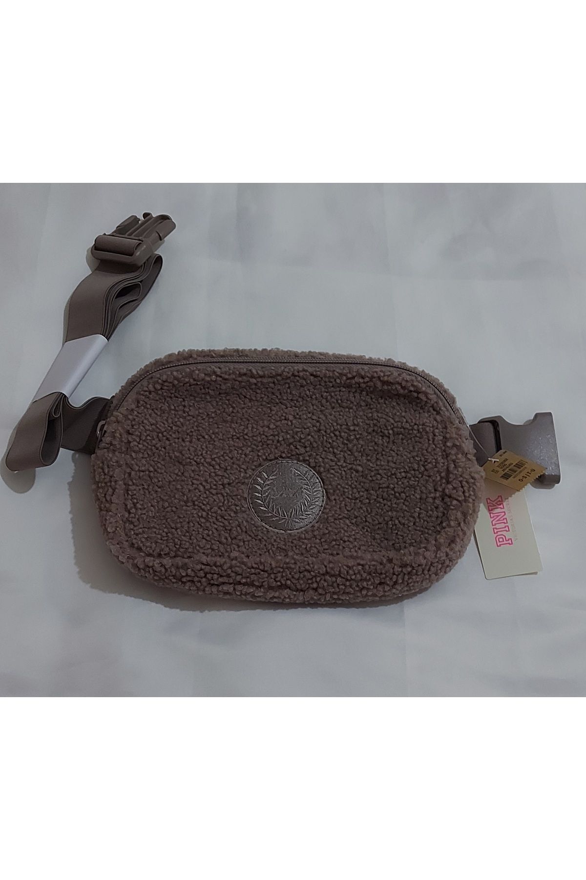 Pink Cozy Polar Bel Çantası