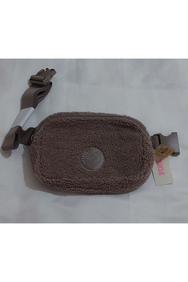 Pink Cozy Polar Bel Çantası