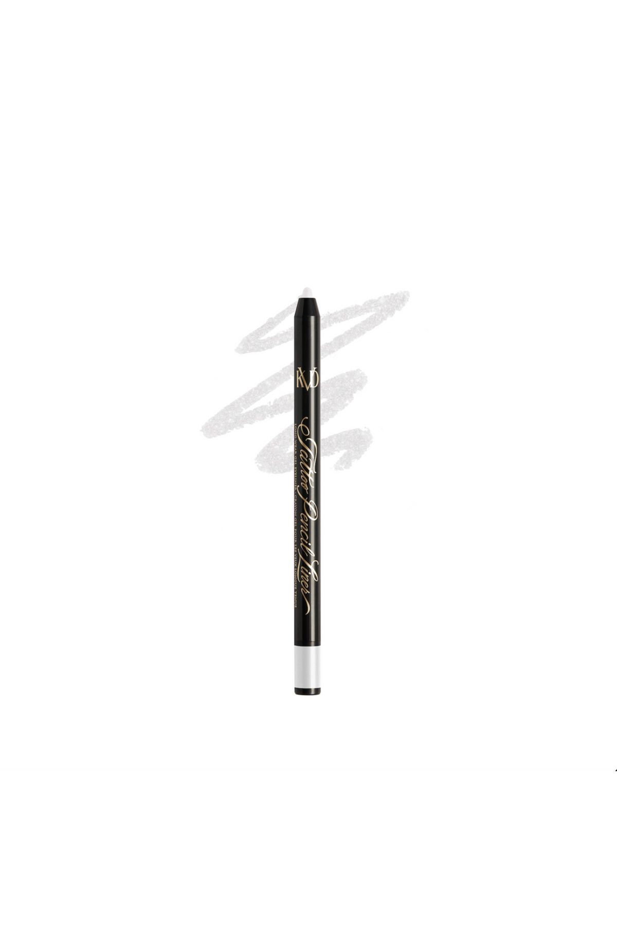 Tattoo Pencil Liner Waterproof Long-Wear Gel Eyeliner - Pearlspar White 0.48g.