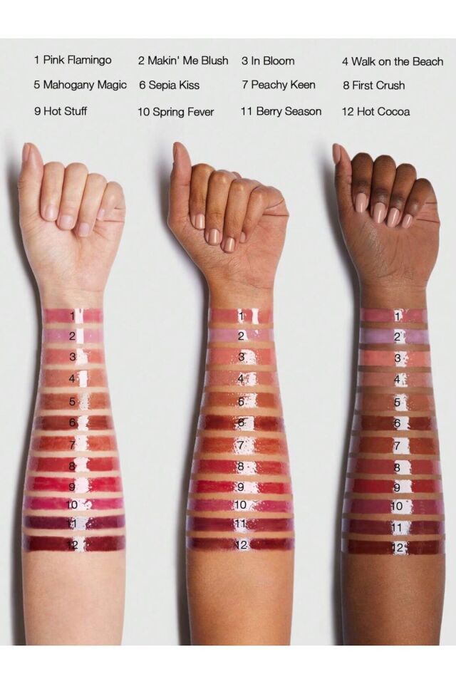 Pout-Perfect Shine Lip Plumper Set (2gX12ad)