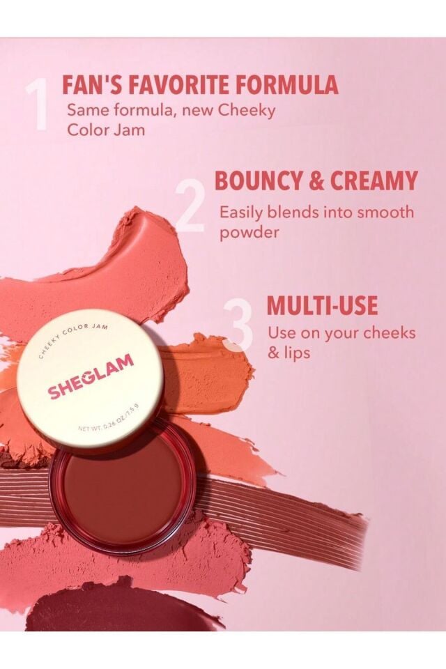 Cheeky Color Jam Set (7.5G x 6AD.)