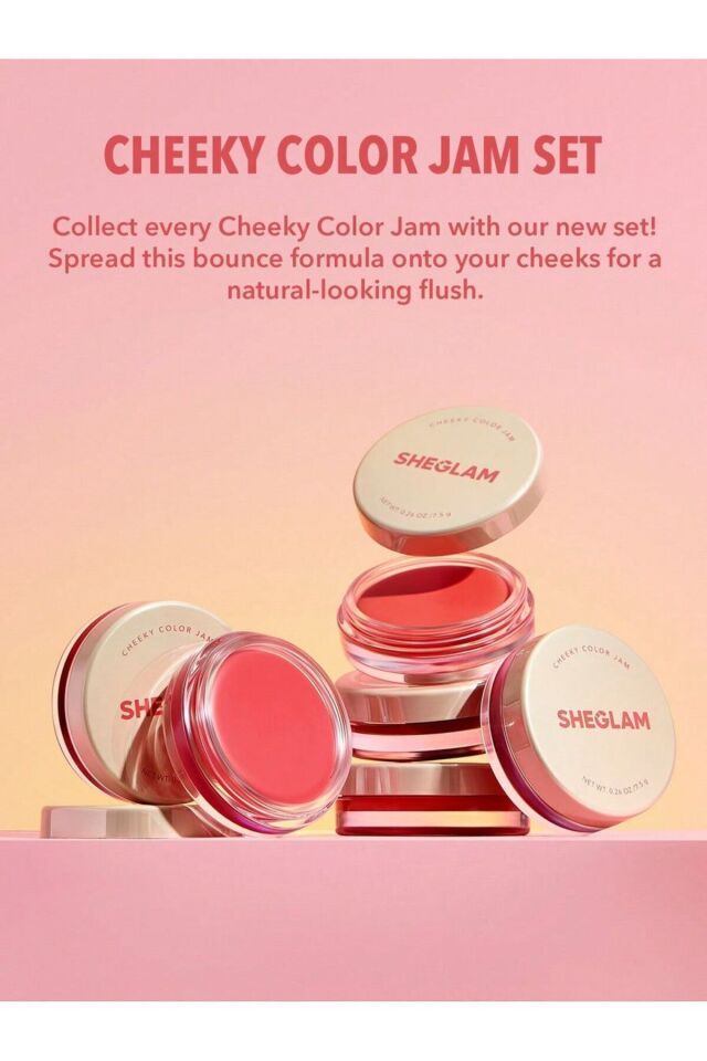 Cheeky Color Jam Set (7.5G x 6AD.)
