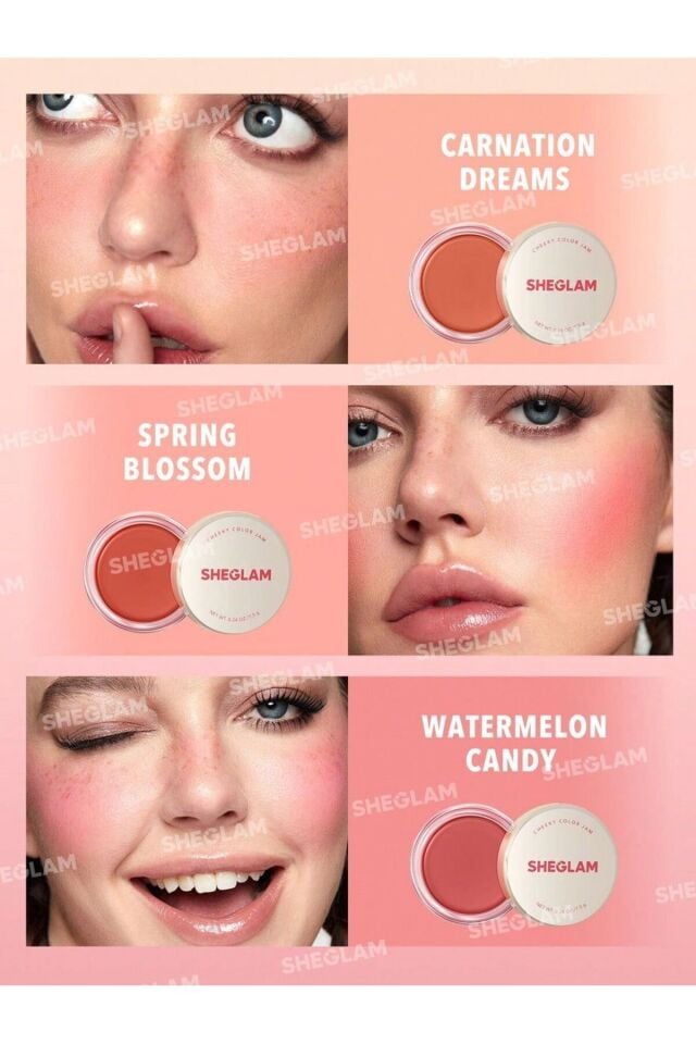 Cheeky Color Jam Set (7.5G x 6AD.)