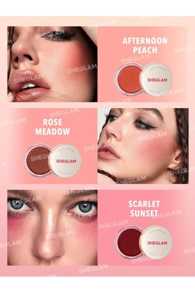 Cheeky Color Jam Set (7.5G x 6AD.)