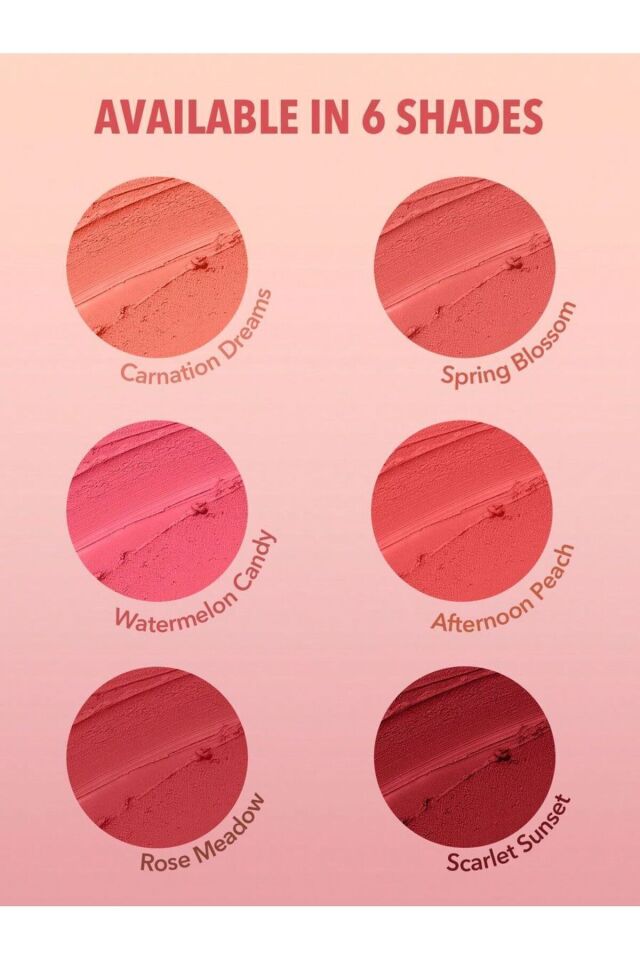 Cheeky Color Jam Set (7.5G x 6AD.)