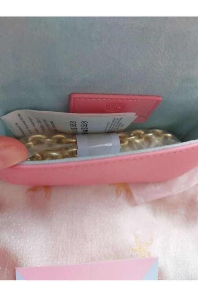 Eyelike Bag Pembe Kol & Bel Çantası 14x10.5x4cm