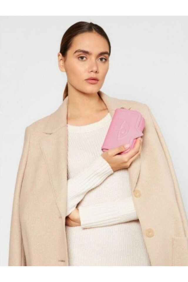 Eyelike Bag Pembe Kol & Bel Çantası 14x10.5x4cm