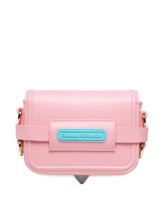 Eyelike Bag Pembe Kol & Bel Çantası 14x10.5x4cm