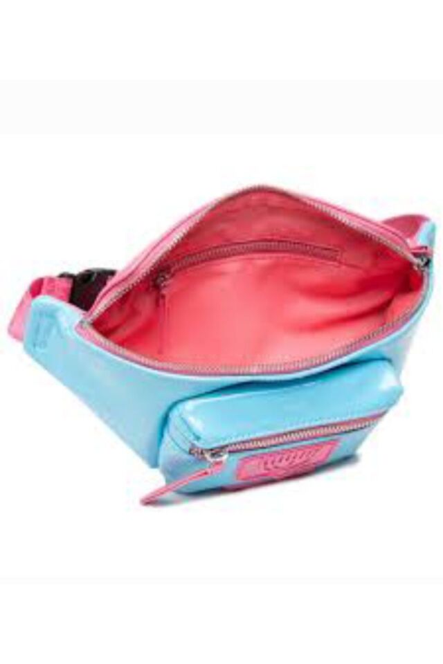 Bel Çantası Mavi-Pembe (Ebat; 25x14x4cm)