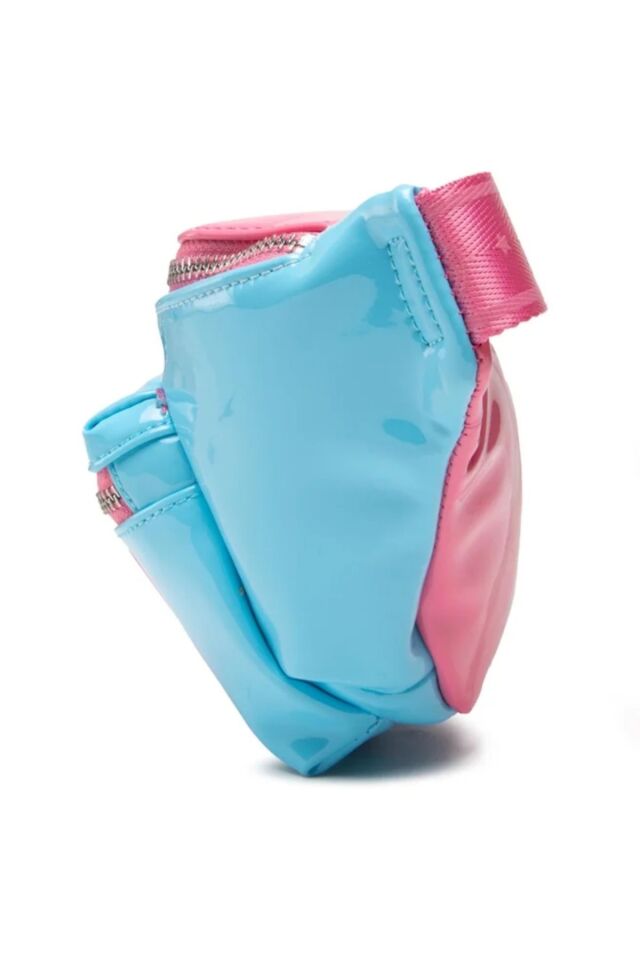 Bel Çantası Mavi-Pembe (Ebat; 25x14x4cm)