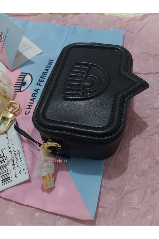 Omuz Çantası 73SB4BF5 Siyah (EBAT 13CMX9CMX4CM)