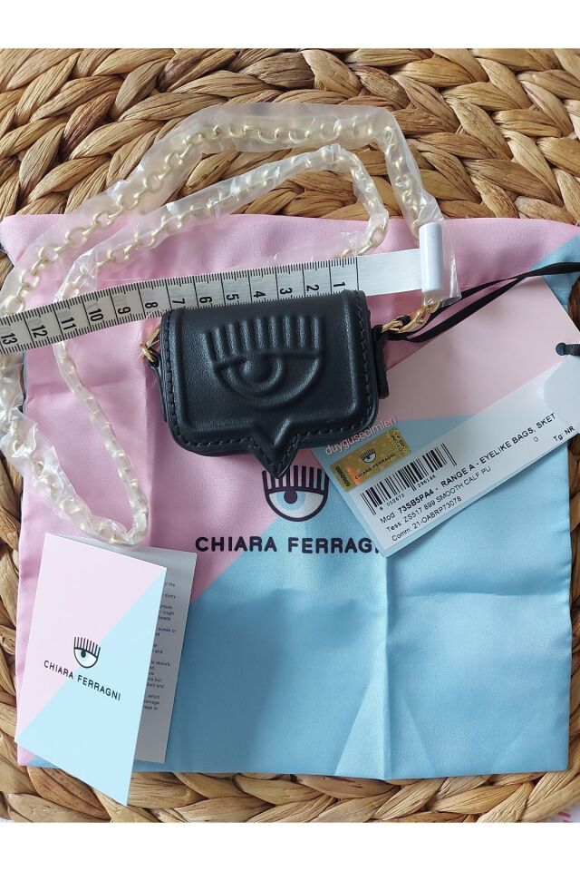 Eyelike Bag Micro Black (ÖLÇÜLERİ 7X5X2 cm)