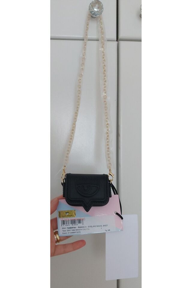 Eyelike Bag Micro Black (ÖLÇÜLERİ 7X5X2 cm)