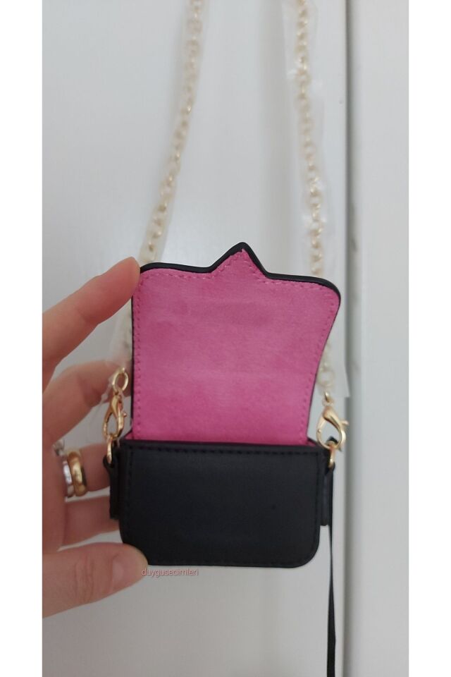 Eyelike Bag Micro Black (ÖLÇÜLERİ 7X5X2 cm)
