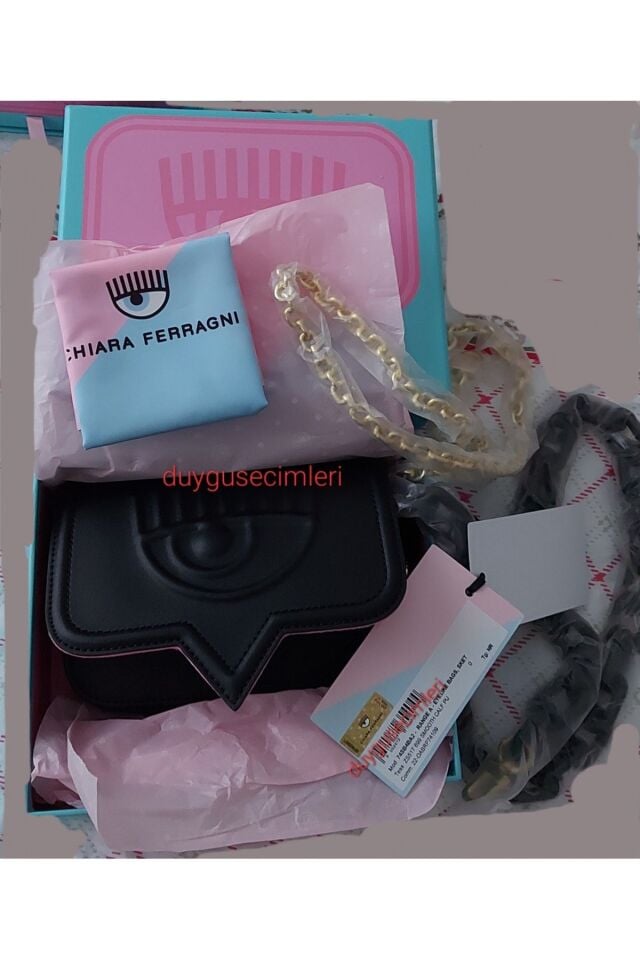Eyelike Bag Siyah Çapraz Çanta 74sb4ba2 (ÖLÇÜLERİ 18X12.5X5cm)