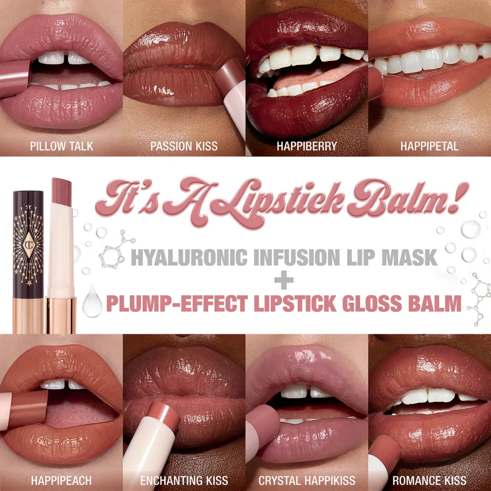 Hyaluronic Happikiss Pillow Talk Lipstick Balm 2.4g