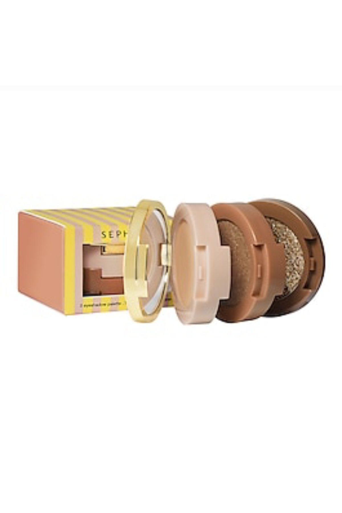 GLITTER UNDER THE SUN - 3’lü göz farı seti - Lumières Dorées - Golden Lights (2x2.5g.,1x2g.)