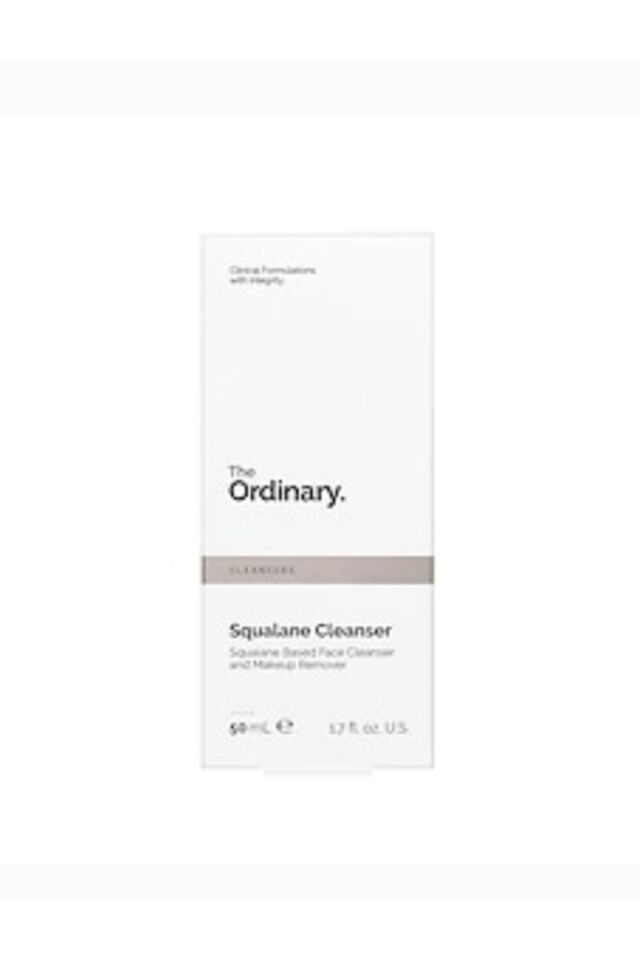 Squalane Cleanser 50ml - Yağsız Temizleme Balsamı- Nemlendiren Temizleyici ve Makyaj Çıkarıcı