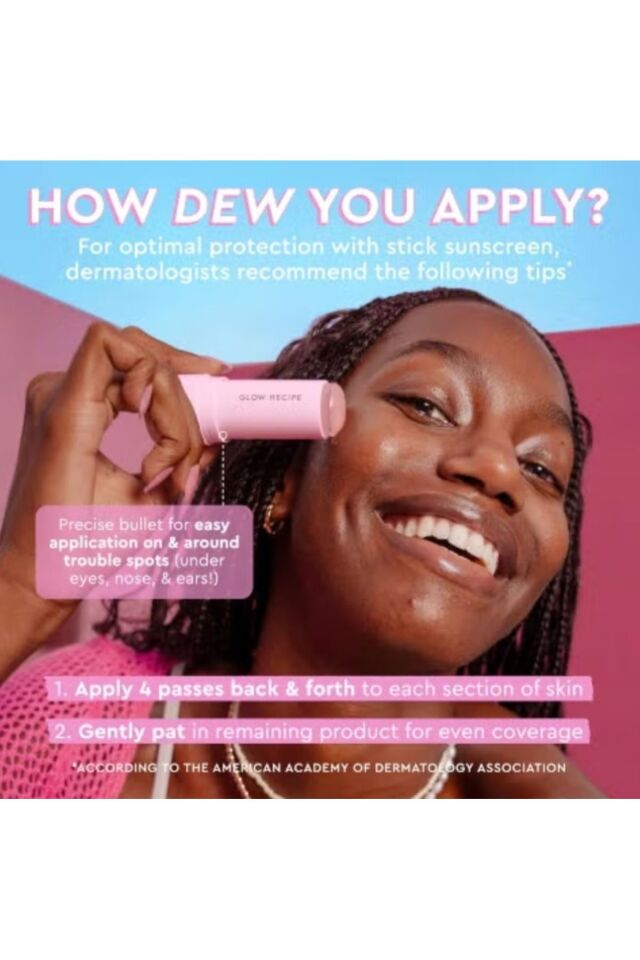 Watermelon Glow Niacinamide Dew Balm Sunscreen Stick SPF 30 16.5g.