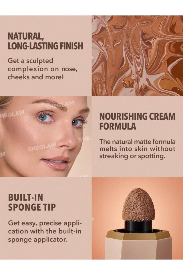 Sun Sculpt Liquid Contour-Hazelnut Latte 5.2ml