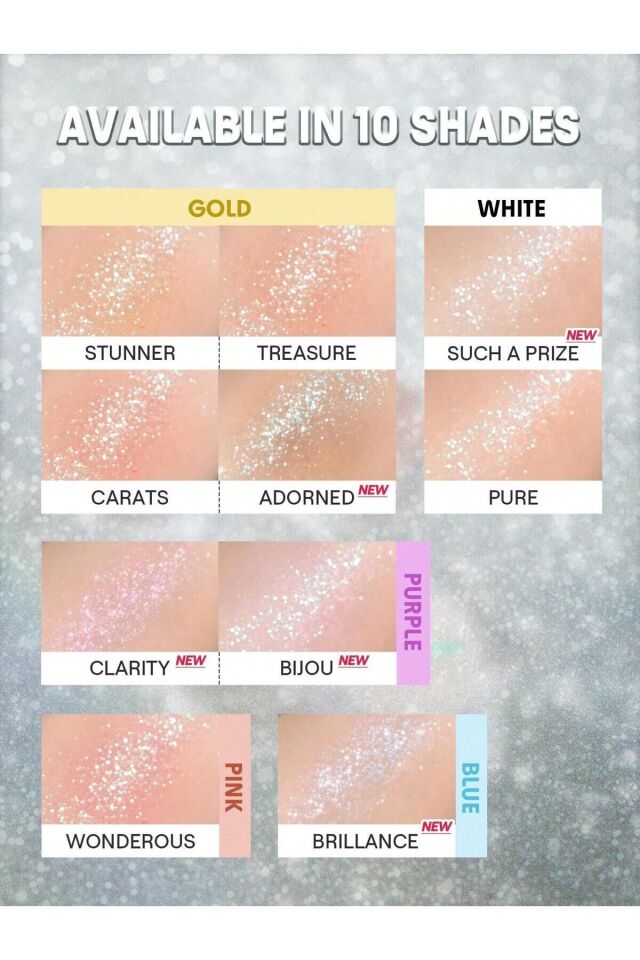 Enigma Sparkly Eyeshadow - Clarity 1.8g Göz Farı