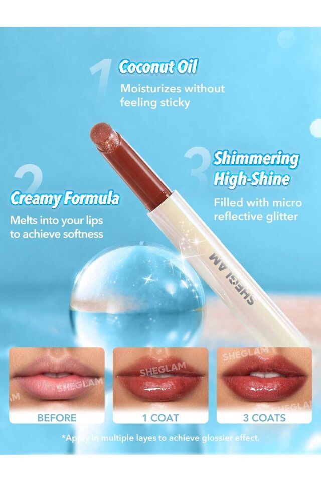 Pout-Perfect Shimmer Lip Plumper Sepia Kiss 2g.