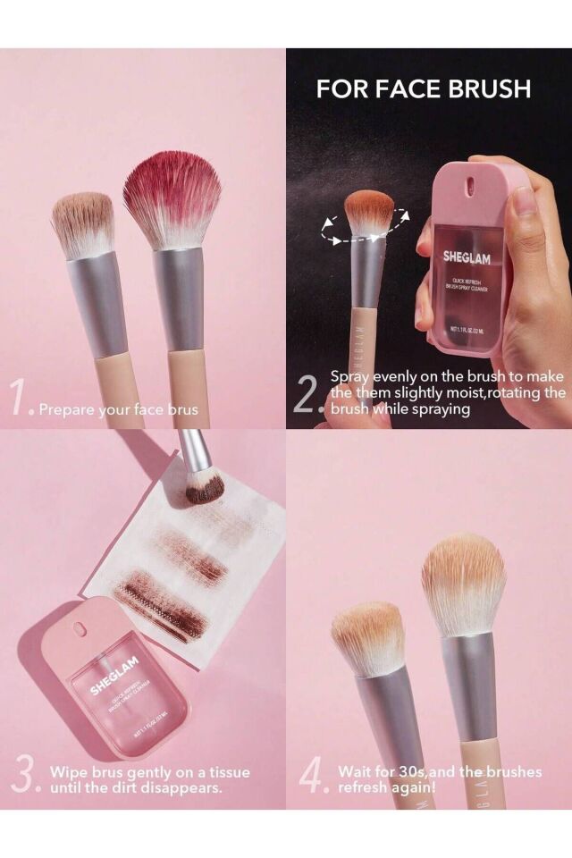 Quick Refresh Brush Spray Cleaner 32ml