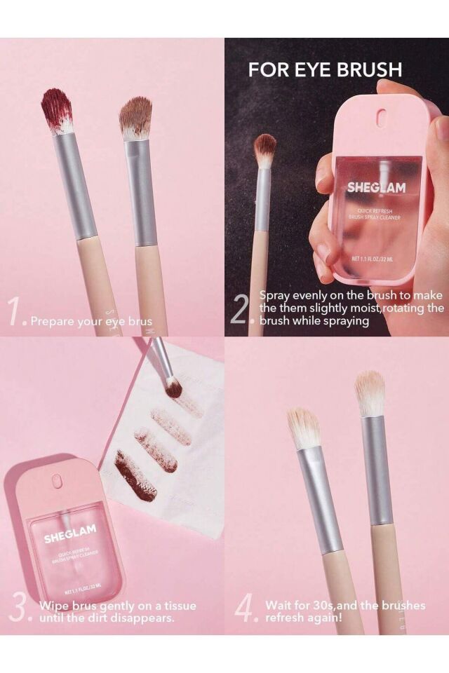 Quick Refresh Brush Spray Cleaner 32ml