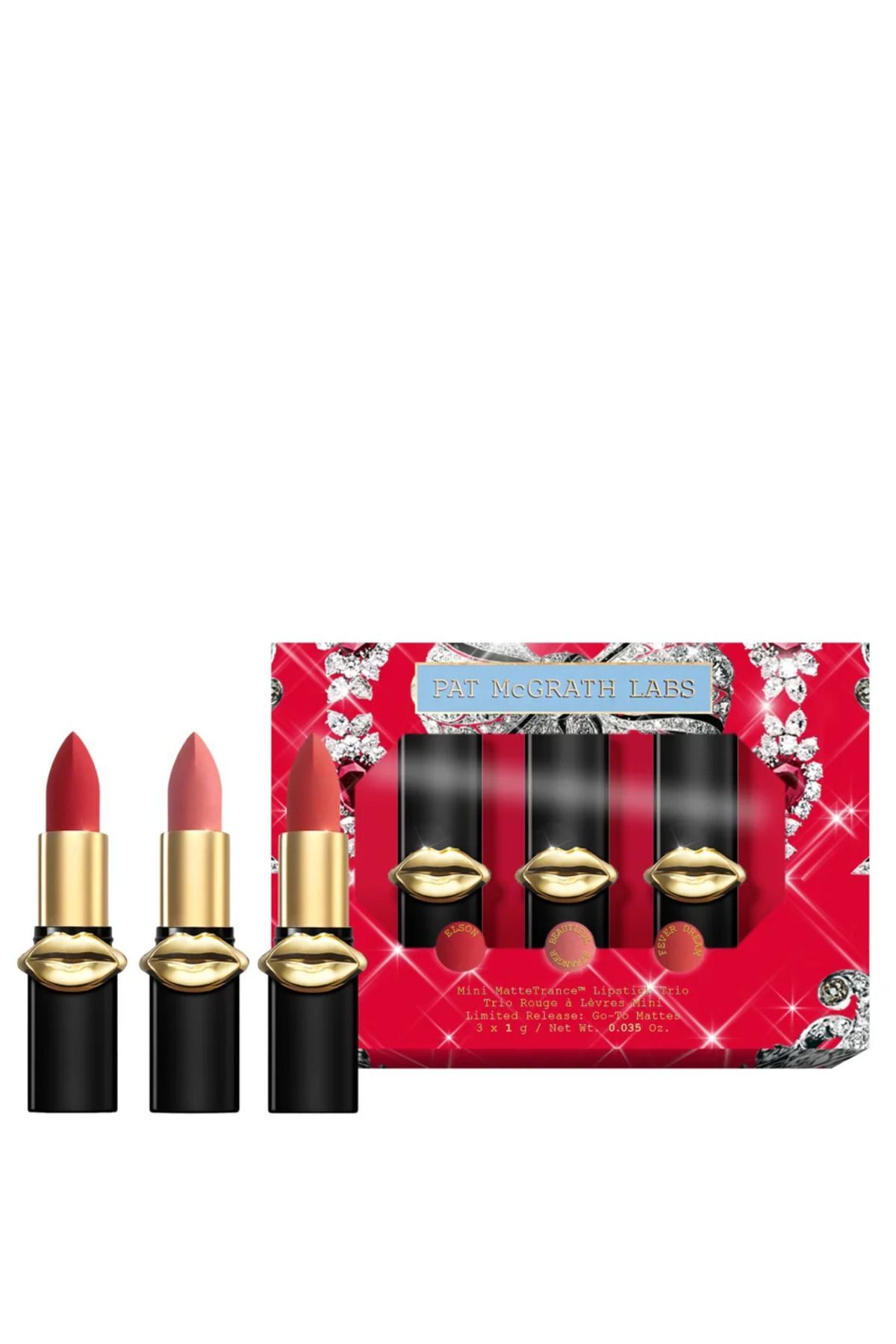 Mini MatteTrance Lipstick Trio Set (3x1g)