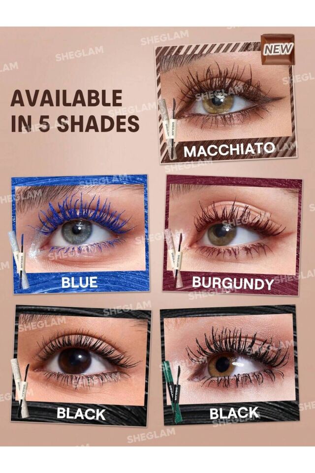 All-In-One Volume & Length Mascara-Waterproof Macchiato 4g