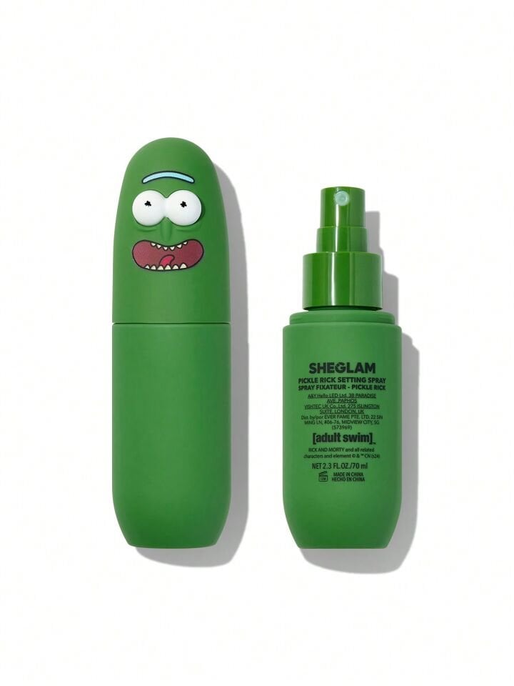 Rick and Morty X SHEGLAM Pickle Rick Setting Spray 70ml