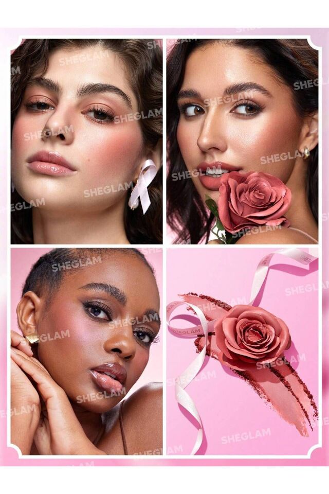 Pink Ribbon Rose Blush 1.8g.