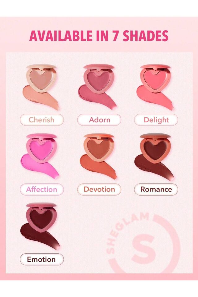 Playing Cupid Cream Blush-Affection 3.6g.