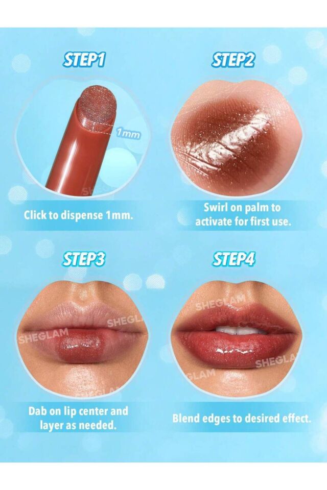 Pout-Perfect Shimmer Lip Plumper-Sugar Crystal 2g.