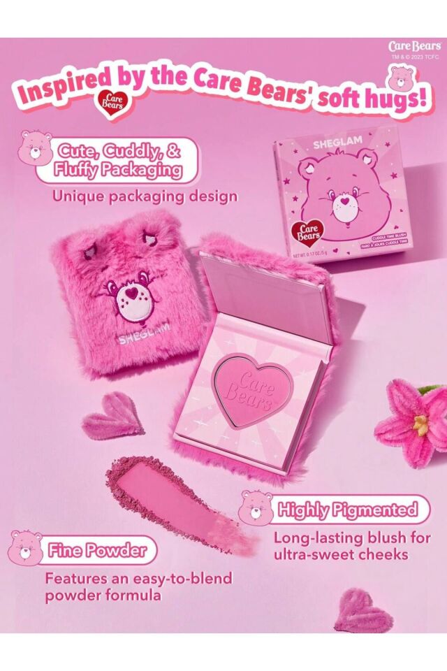 X CARE BEARS CUDDLE TIME BLUSH - FAB U LOUS 5G