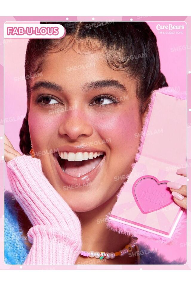 X CARE BEARS CUDDLE TIME BLUSH - FAB U LOUS 5G