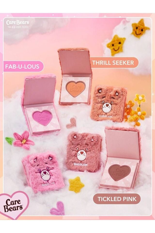X CARE BEARS CUDDLE TIME BLUSH - FAB U LOUS 5G