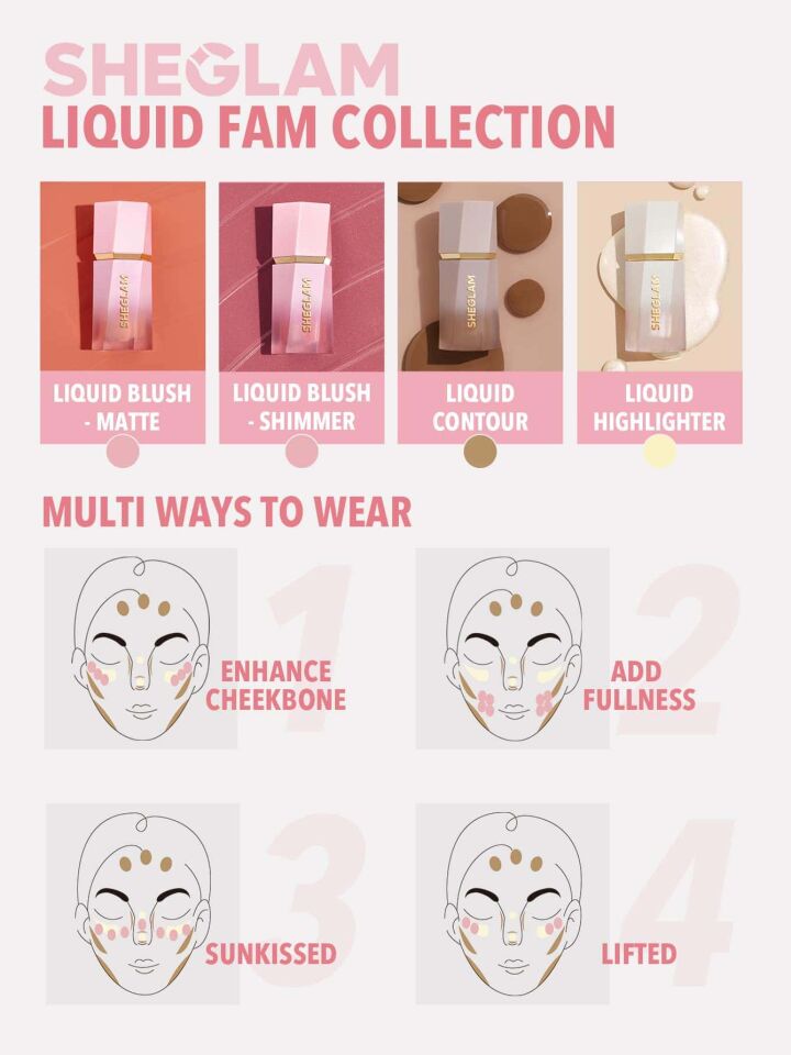 Color Bloom Liquid Blush Matte Finish - Love Cake 5.2ml