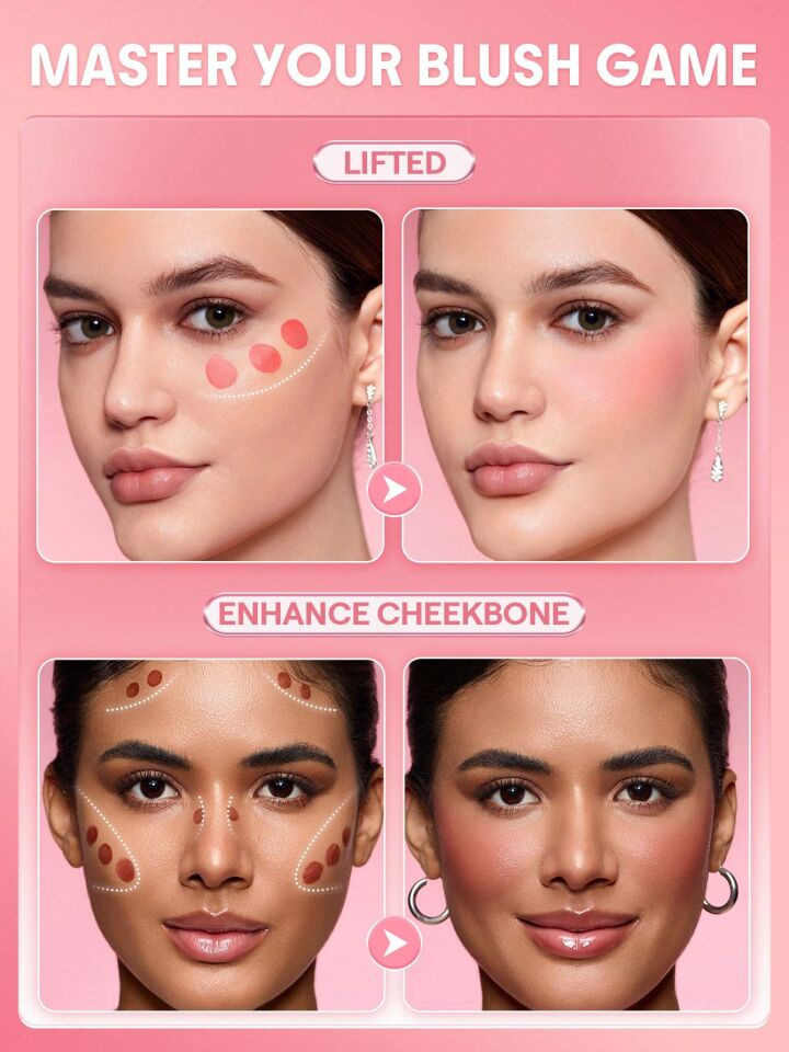 Color Bloom Liquid Blush Matte Finish - Love Cake 5.2ml