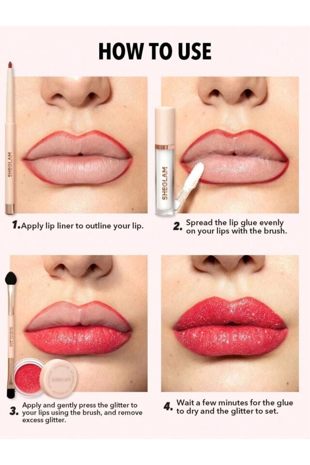 LIP DAZZLER GLITTER KIT RED CARPET