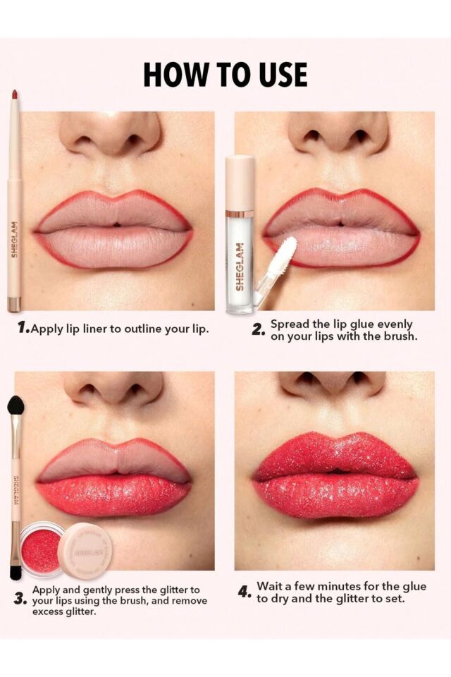 Lip Dazzler Glitter Kit - Red Carpet