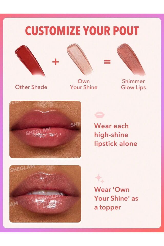 MIRROR KISS HIGH-SHINE LIPSTICK-OWN YOUR SHINE