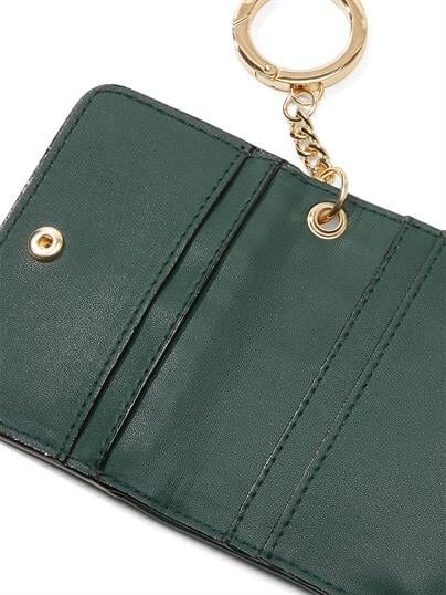 Flap Card Case Keychain